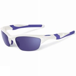 Oakley Half Jacket 2.0 Sunglasses Pearl White/Violet Iridium